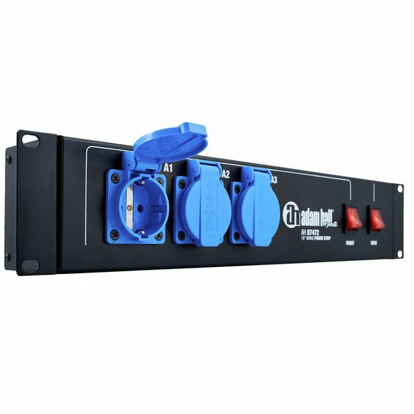 Adam Hall 87472 Mains Power Strip 2U