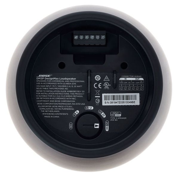 Bose Professional DesignMax DM3P black