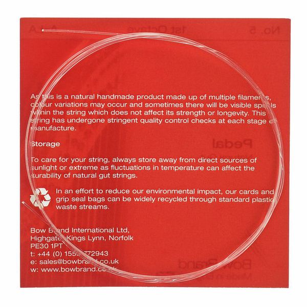 Bow Brand Pedal Nat. Gut 1st A No.5