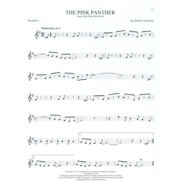 Hal Leonard 101 Movie Hits for Trumpet