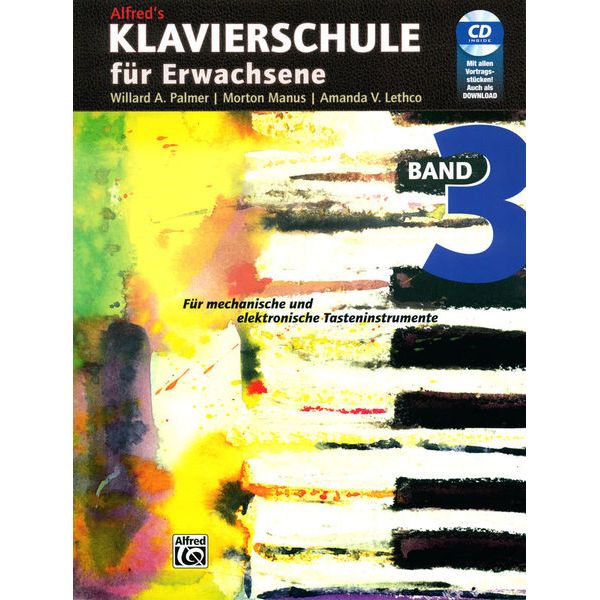 Alfred Music Publishing Klavierschule für Erwachsene 3
