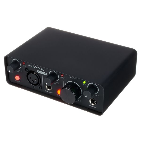 Swissonic Audio 1 Recording Bundle