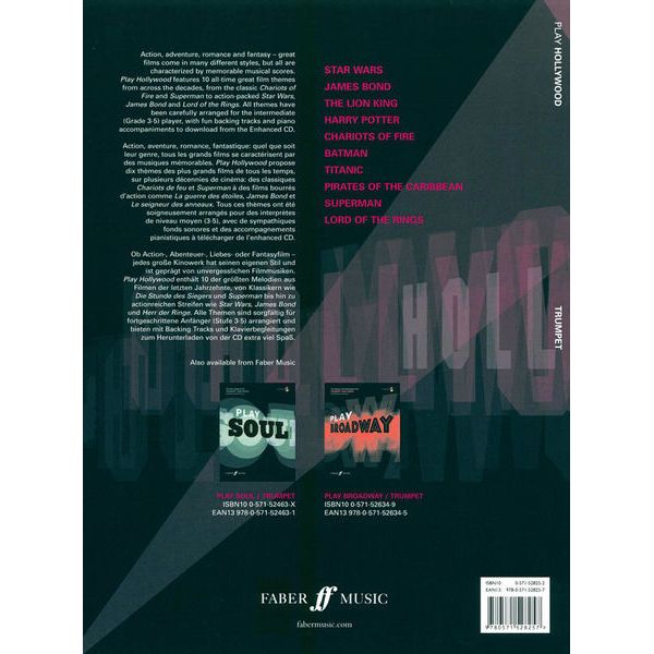 Faber Music Play Hollywood