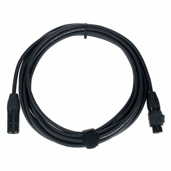 Stairville PDC3BK IP65 DMX Cable 5m 3pin