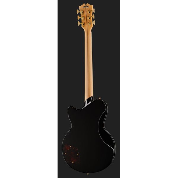 DAngelico DLX Atlantic Bariton Solid BLK