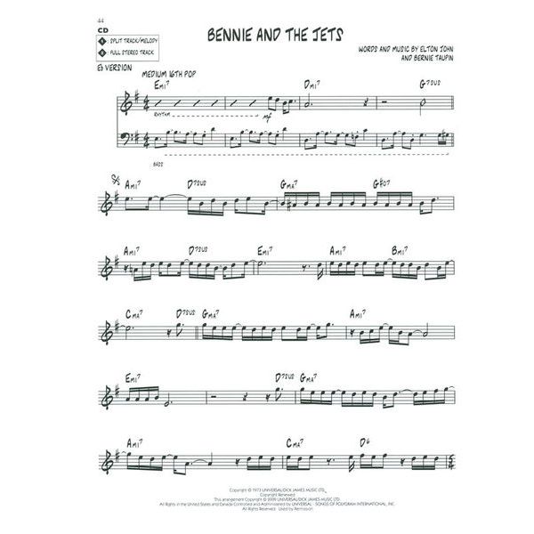 Hal Leonard Jazz Play-Along Elton John