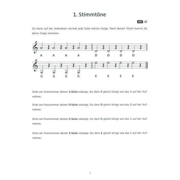 Holzschuh Verlag Fiedel Max Vorschule Violine