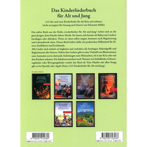 Schott Kinderliederbuch Gitarre