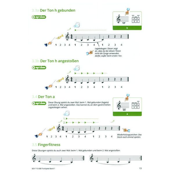 Blser-Schulen-Verlag Gemeinsam Lernen Trumpet 1