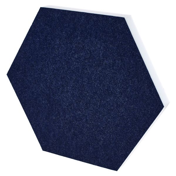 t.akustik Hexagon Melamine Dark Blue 25