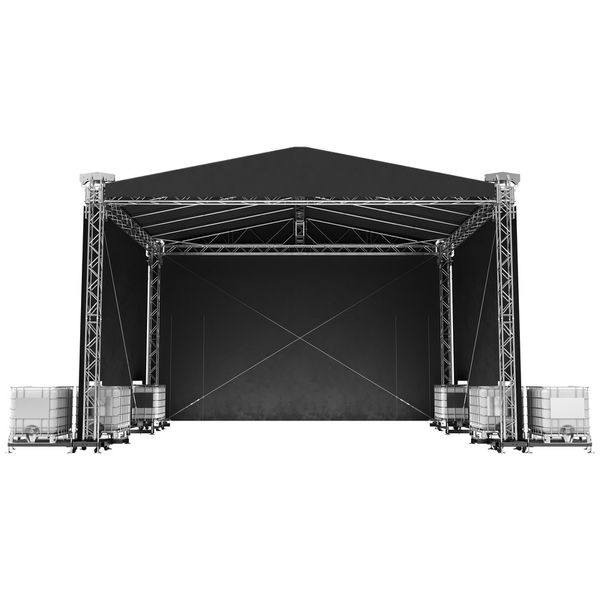 Global Truss DPR8x6 Double Pitch Roof 8x6m