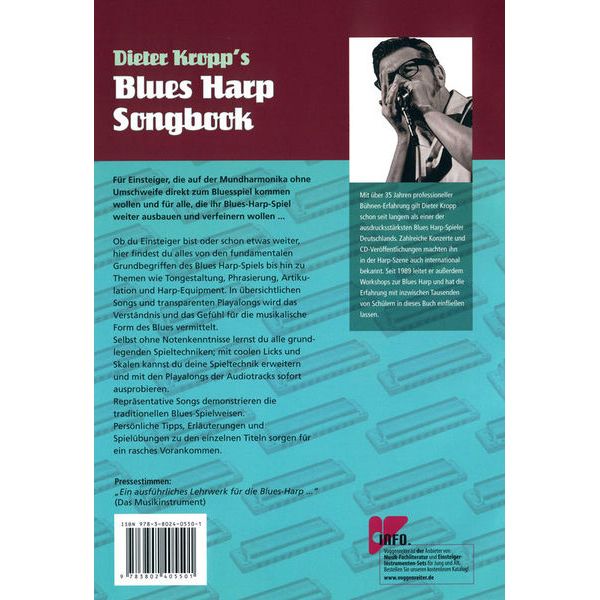 Voggenreiter  Blues Harp Songbook