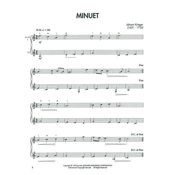 Hal Leonard Easy Classical Guitar Duets