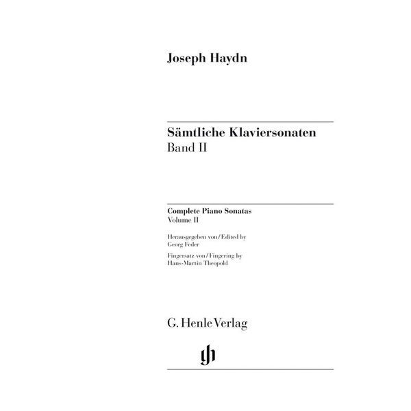 Henle Verlag Haydn Klaviersonaten 2