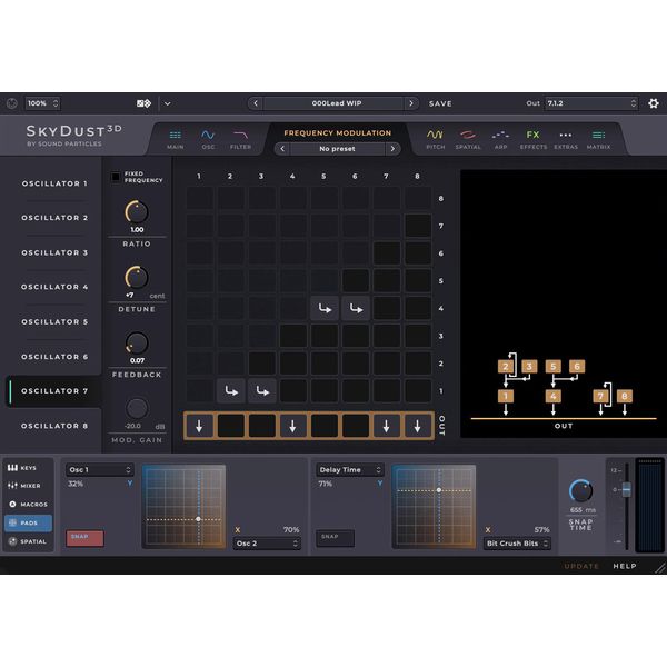 Sound Particles SkyDust 3D