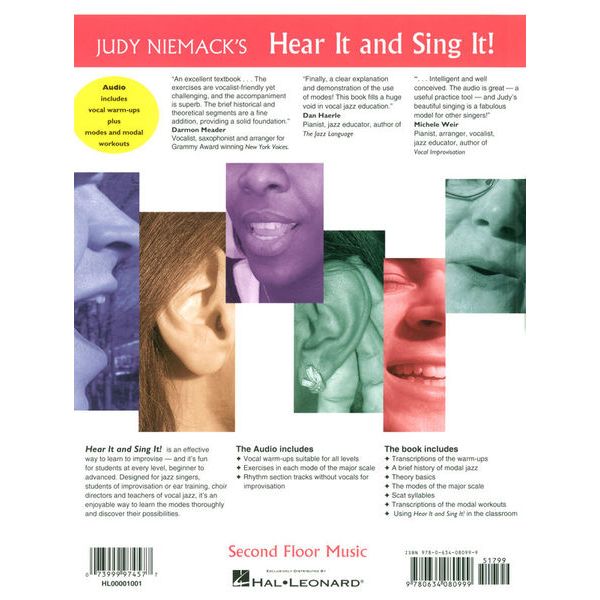 Hal Leonard Hear It And Sing It! Jazz