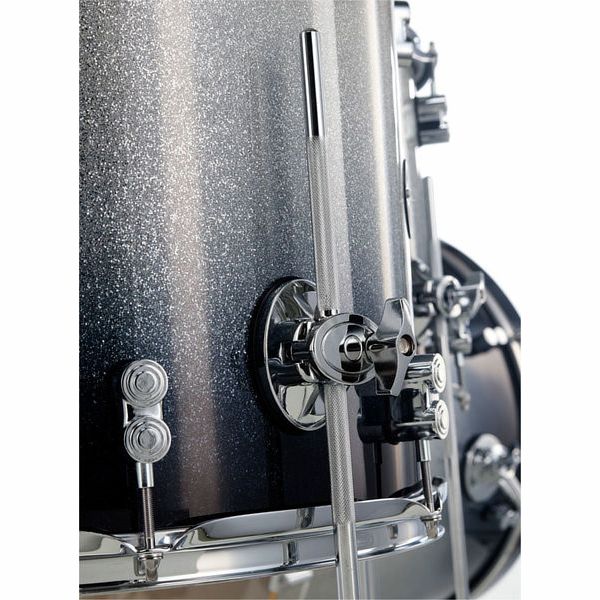 DW PDP CM7 Silver to Black