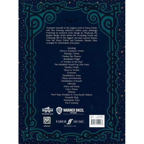 Faber Music Harry Potter Piano Anthology