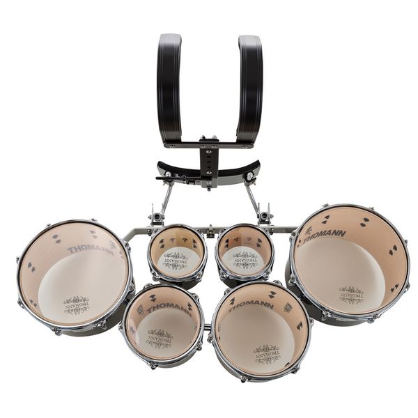Thomann QT06 BL Marching Sixt Tom Set