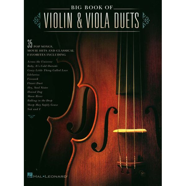 Hal Leonard Big Book Violin & Viola Duets