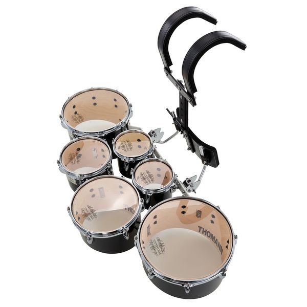 Thomann QT06 BL Marching Sixt Tom Set