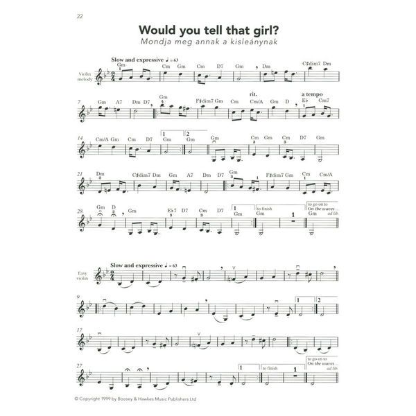 Boosey & Hawkes Travelling Fiddler