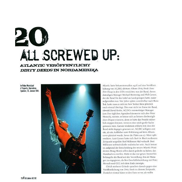 Hannibal Verlag 50 Jahre AC/DC