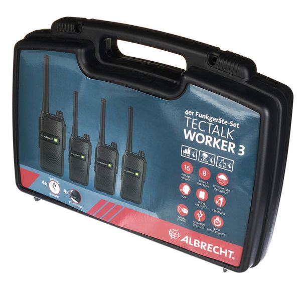 Albrecht Tectalk Worker 3 Case Set 4
