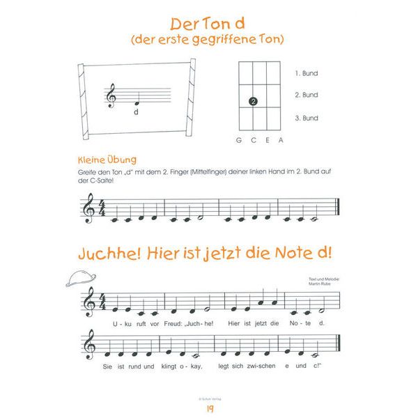 Schuh Verlag Die Ukulelenschule für Kinder