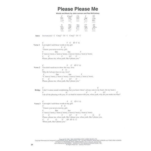 Hal Leonard Beatles Fingerstyle Ukulele