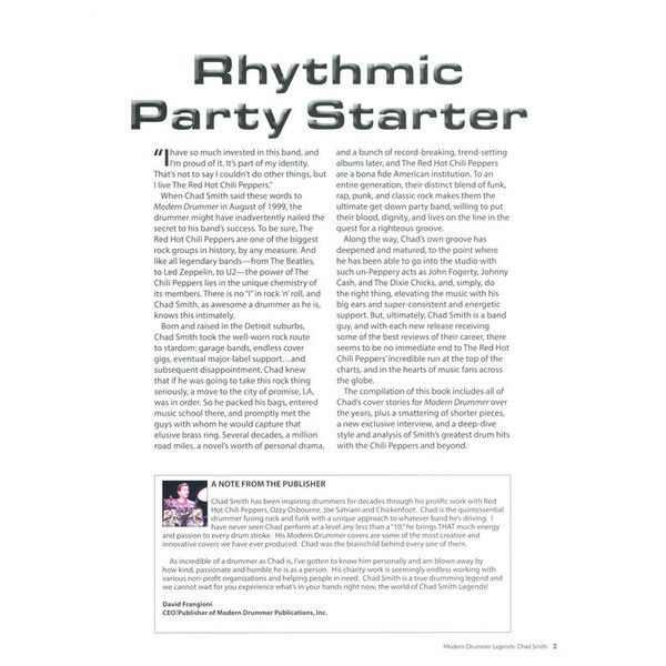 Modern Drummer Publications Chad Smith