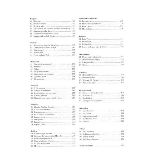 Edition Dux Europa in Noten