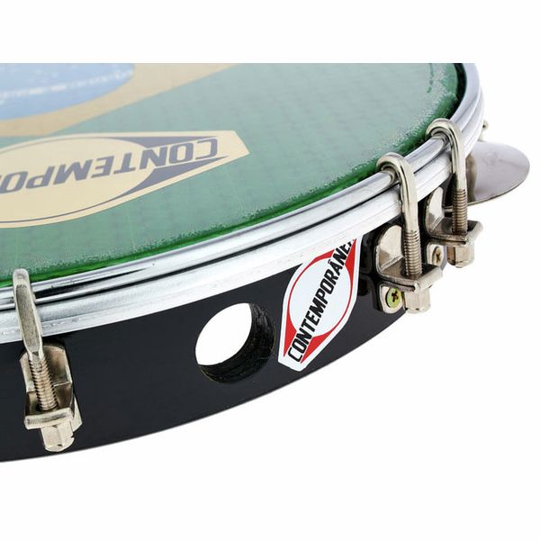 Contemporanea 10" Pandeiro Luxe black