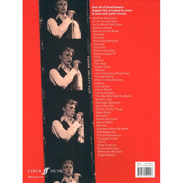 Faber Music David Bowie Hits