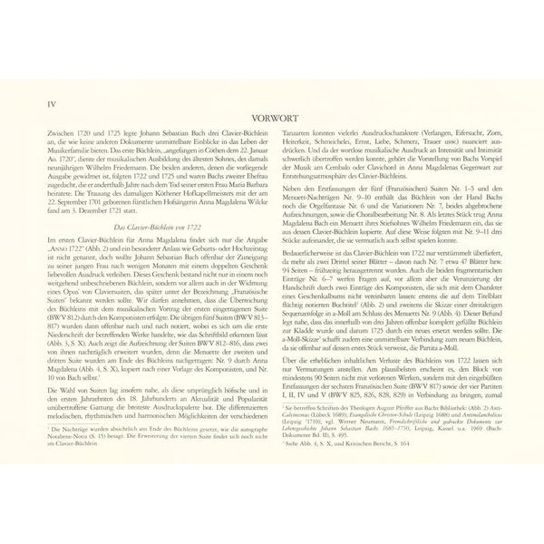 Edition Peters Clavier-Büchlein Anna Magdalen