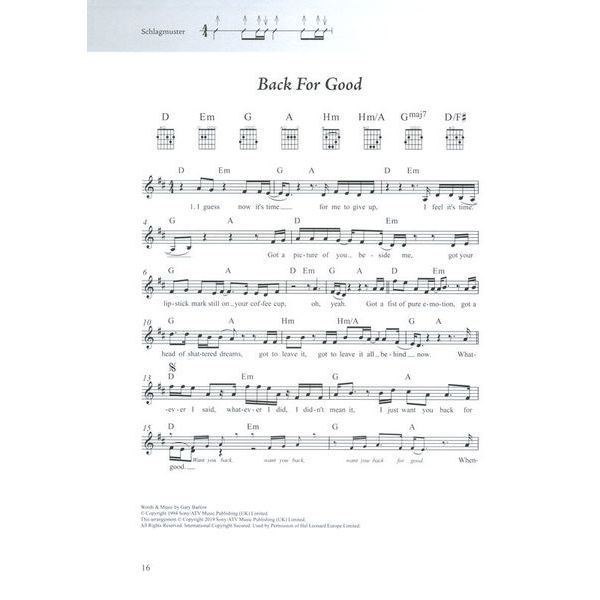 Schott Rock & Pop Fetenbuch Gitarre 1