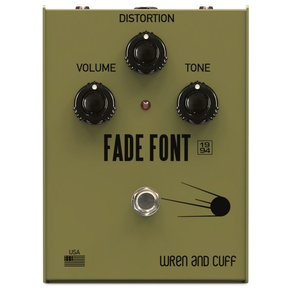 Wren & Cuff Fade Font '94 Fuzz/Distortion