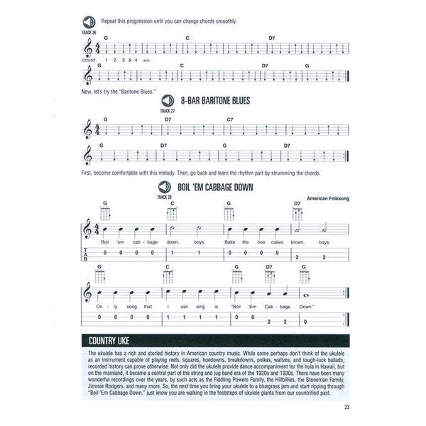 Hal Leonard Baritone Ukulele Method Book 1