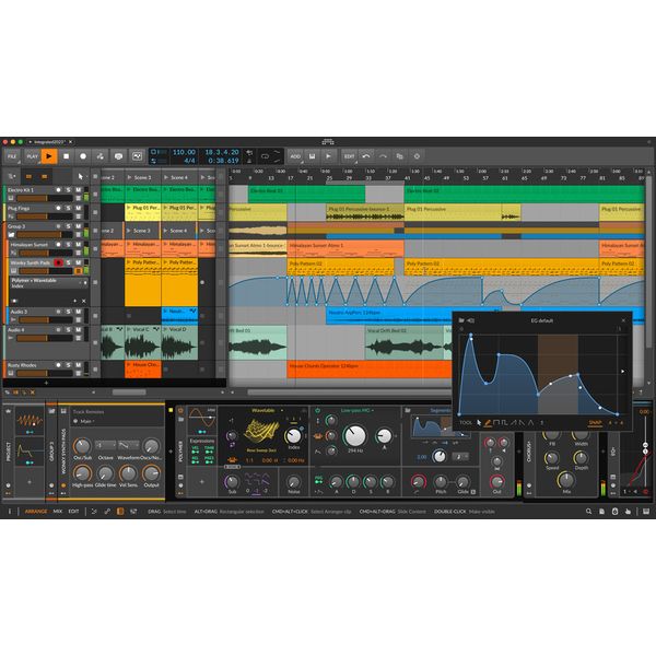 Bitwig Studio Upgrade 8-Track