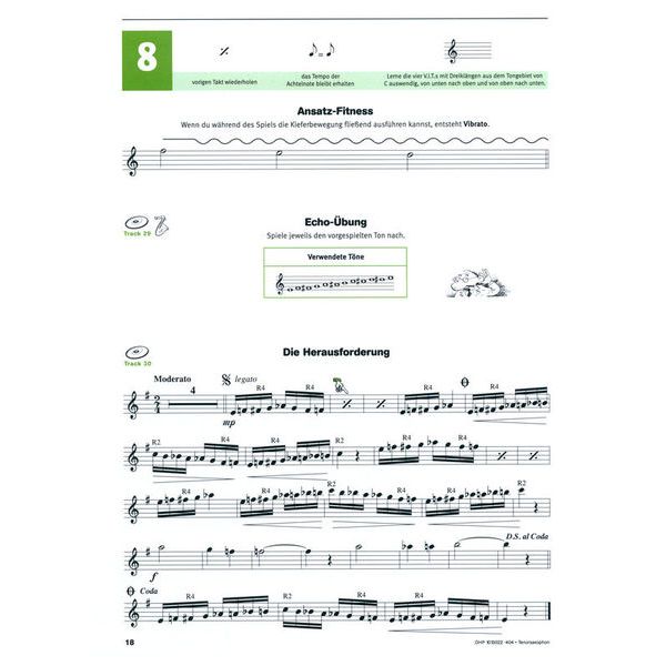 De Haske H&ouml;ren Lesen Schule 3 Tenor Sax