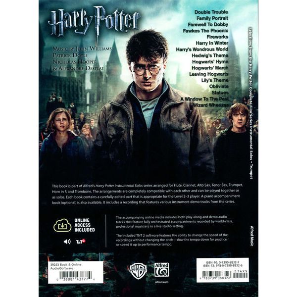 Alfred Music Publishing Harry Potter Complete Trumpet