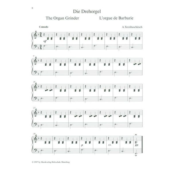 Holzschuh Verlag Vierhndige Tastentrume 1