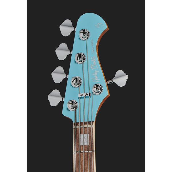 Harley Benton MV-5PJ Daphne Blue w/Case
