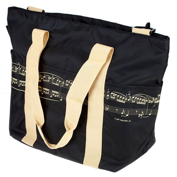 agifty Schultertasche Pro Musica beig