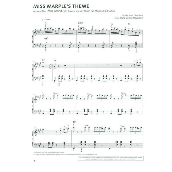 Schott Klassiker der Filmmusik