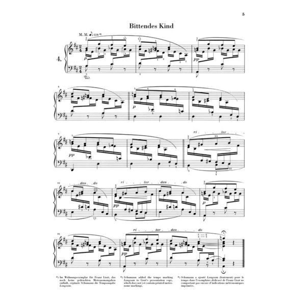 Henle Verlag Schumann Kinderszenen/Album