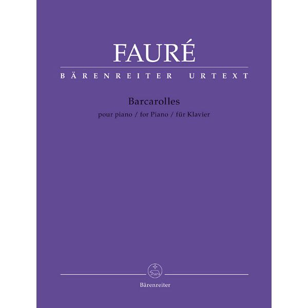 Brenreiter Fauré Barcarolles