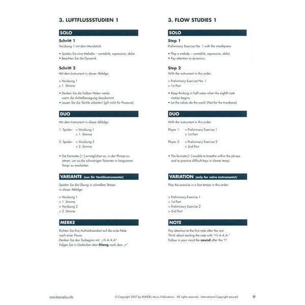 Musikverlag Rundel Basics Plus Bass Clef