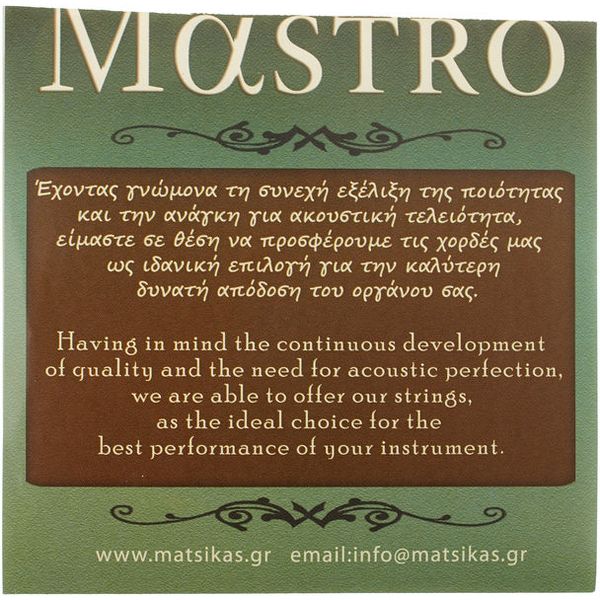 Mastro Tampoura 7 Strings 008 SP