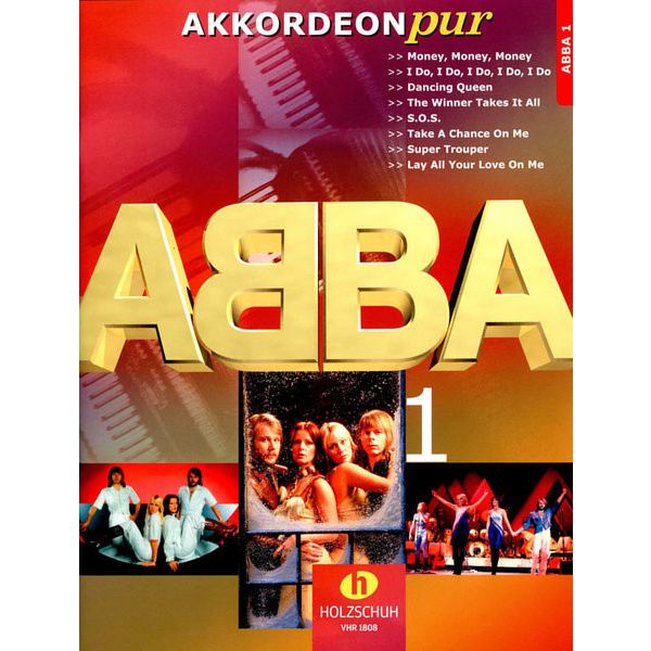 Holzschuh Verlag Akkordeon Pur Abba 1
